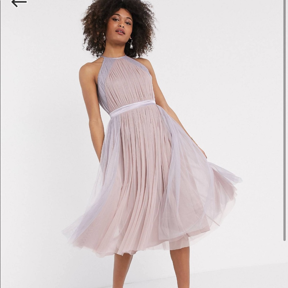 ASOS- Anaya with Love Tulle Halterneck Dress